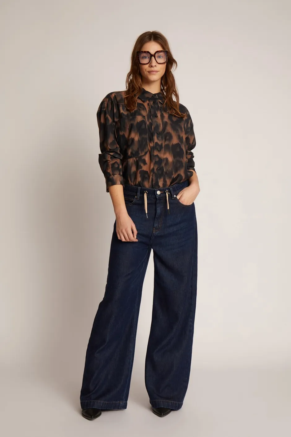 Munthe Obey Bukser, , 42 Indigo