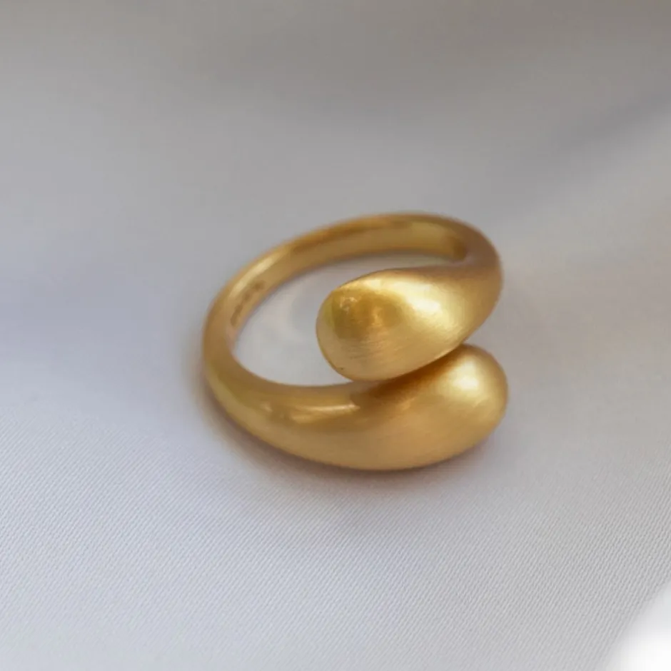 byBiehl Ocean Flow Duo Ring, , 54*Dame Ringe