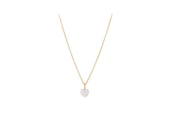 Hot Pernille Corydon Ocean Heart Halskæde, , 40-45 cm Gold Plated