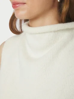 Discount Neo Noir Odelia Knit Vest, , 38 Off White