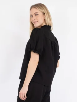 Neo Noir Odesa Linen Bluse, , 38*Dame Bluser & Skjorter