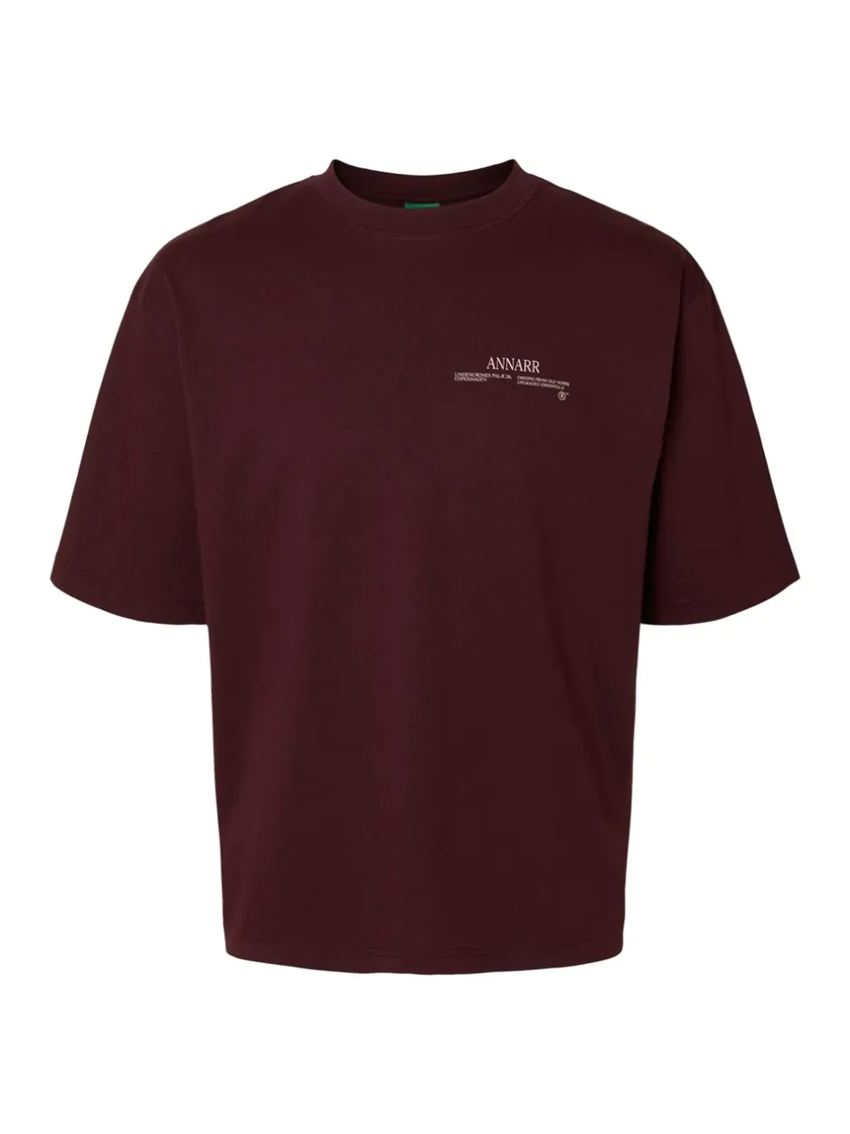Annarr Okholm Logo O-Neck T-shirt, , M* T-Shirts & Poloer