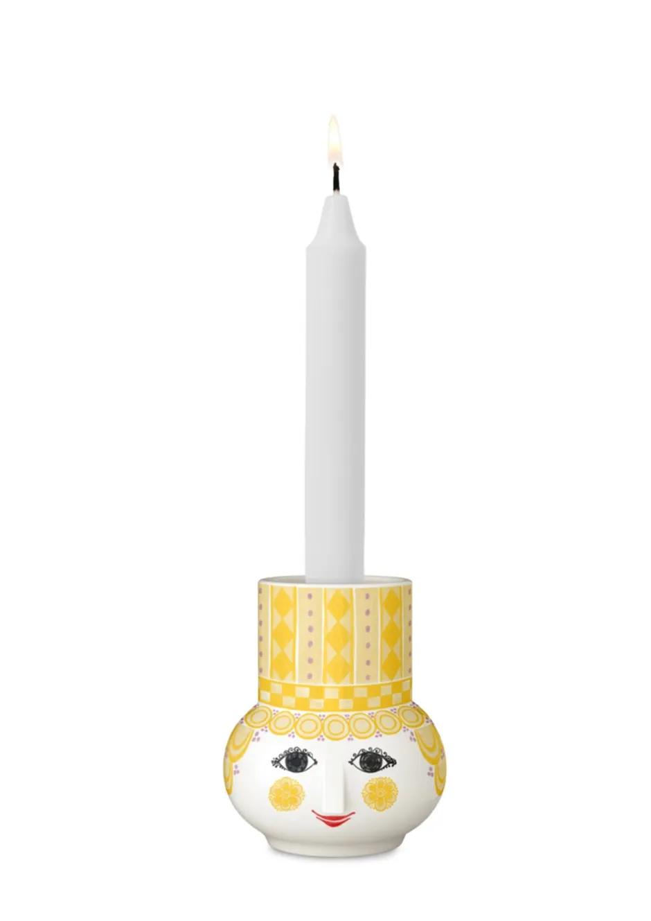 Online Bjørn Wiinblad Olga Lysestage, Yellow