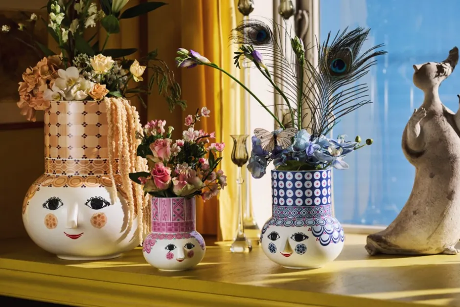 Bjørn Wiinblad Olga Vase,* Vaser & Urtepotteskjulere