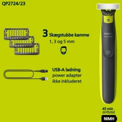 Philips OneBlade 350 QP2724/23 Trimmer* Personlig Pleje