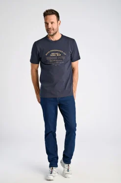 Bison O-Neck Print T-shirt, , L* T-Shirts & Poloer