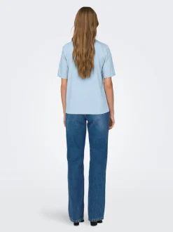 ONLY Kortærmet T-shirt, , L*Dame T-Shirts & Toppe