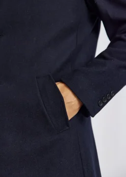 Best Bruun & Stengade Ontario Slim Fit Frakke, , XXL Navy