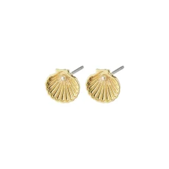 New Pilgrim Opal Øreringe, Gold Plated