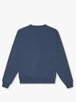 Best 7 DAYS Active Organic Crewneck Sweatshirt, , S Dark Denim