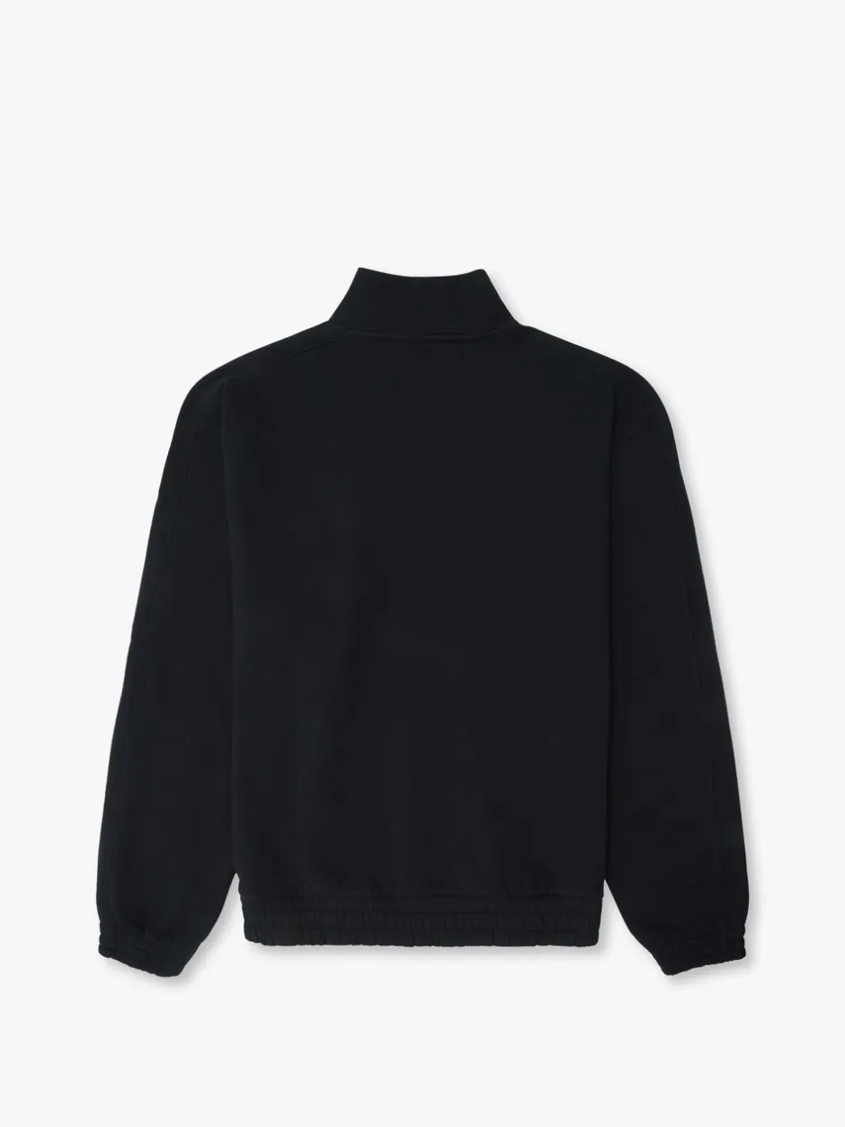 Discount 7 DAYS Active Organic Panelled Sweatshirt, , M Black