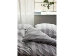 Discount Södahl Organic Ray Sengetøj, 140x200 cm Cloud Grey