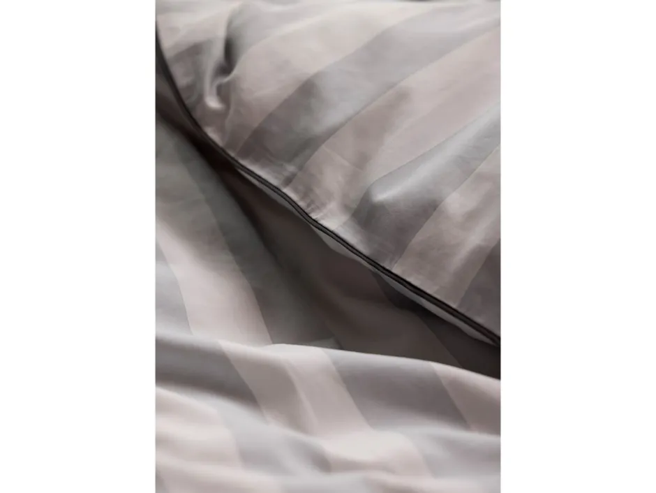Discount Södahl Organic Ray Sengetøj, 140x200 cm Cloud Grey