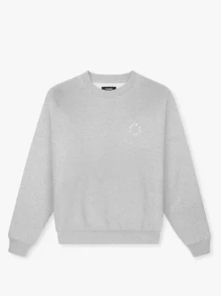 New 7 DAYS Active Organic Regular Crewneck Sweatshirt, , XL Heather Grey