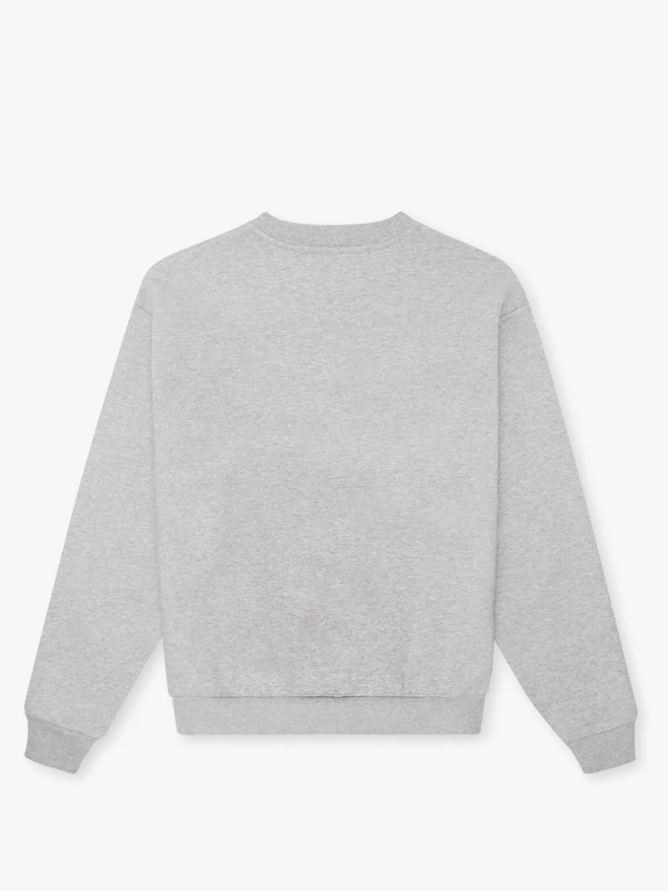 New 7 DAYS Active Organic Regular Crewneck Sweatshirt, , XL Heather Grey