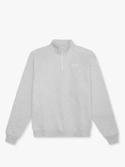 7 DAYS Active Organic Regular Half Zip Sweatshirt, , XL* Sweatshirts & Trøjer