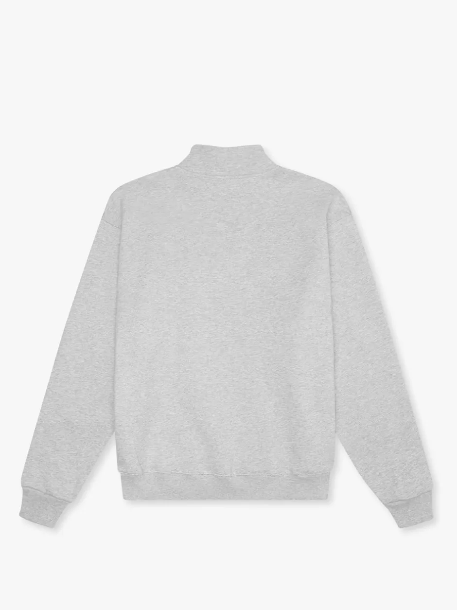 7 DAYS Active Organic Regular Half Zip Sweatshirt, , XL* Sweatshirts & Trøjer