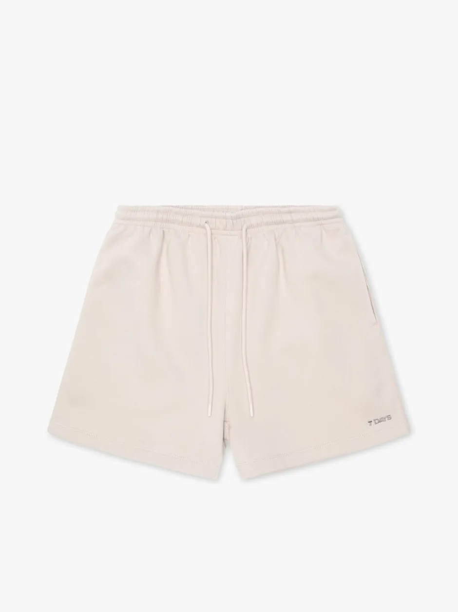 Discount 7 DAYS Active Organic Sweatshorts, , XL Silver Grey