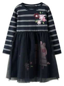 Online Name It Orini Peppa Kjole, , 116 cm Navy Blazer