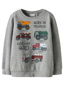 Name It Orson Tonka Sweatshirt, , 110 cm*Børn Strik & Sweatshirts