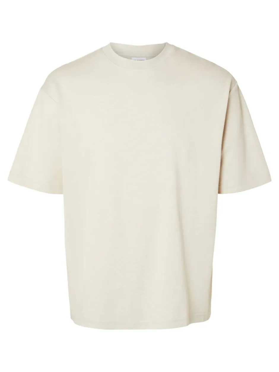 Selected Homme Oscar Loose T-shirt, , XL* T-Shirts & Poloer