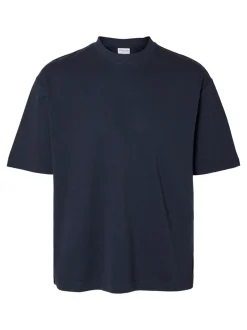 Discount Selected Homme Oscar Loose T-shirt, , XL Sky Captain