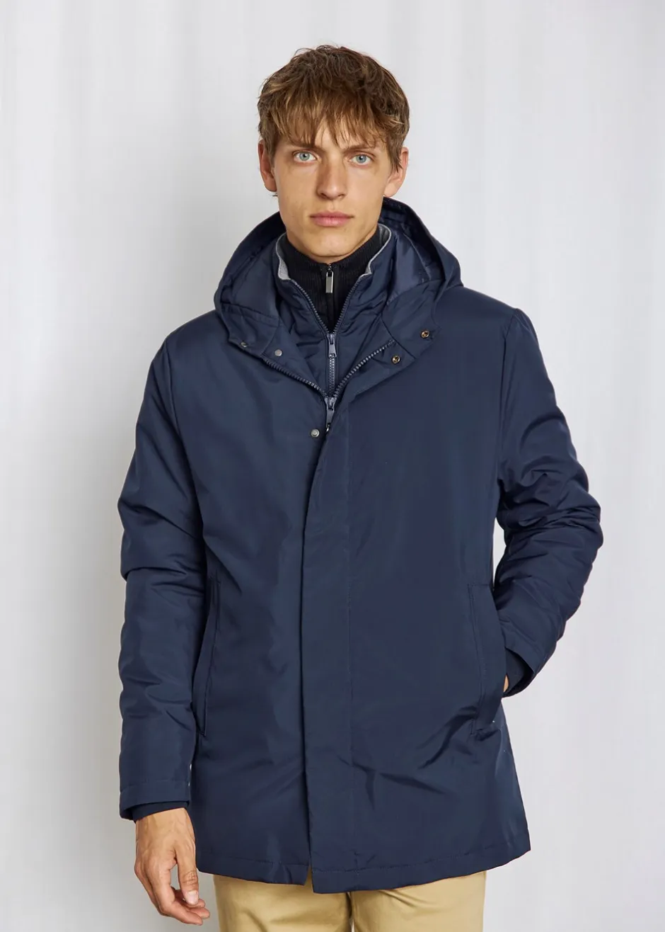 Bruun & Stengade Otago Regular Fit Jakke, , XL Navy
