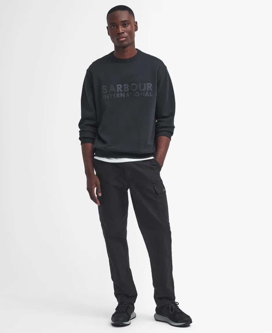Barbour International Otis Logo Crew Neck Sweatshirt, , S* Sweatshirts & Trøjer