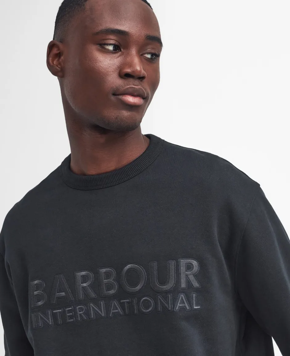Barbour International Otis Logo Crew Neck Sweatshirt, , S* Sweatshirts & Trøjer