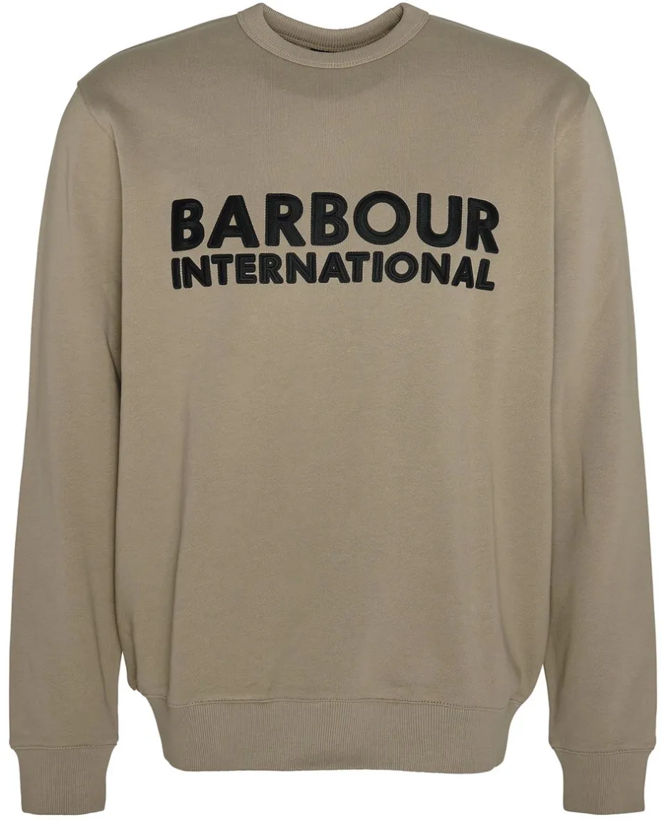 Barbour International Otis Logo Crew Neck Sweatshirt, , M* Sweatshirts & Trøjer
