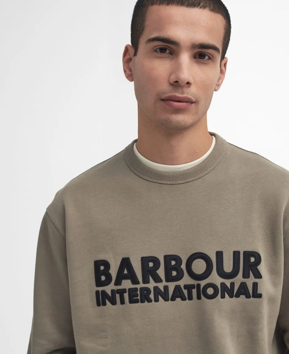 Barbour International Otis Logo Crew Neck Sweatshirt, , M* Sweatshirts & Trøjer
