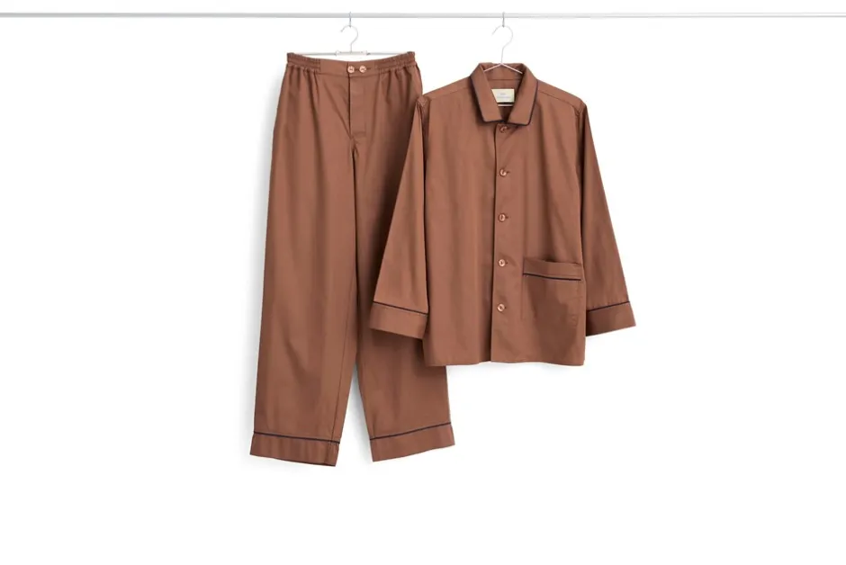 Online HAY Outline Pyjamasbukser, , M/L Milk Chocolate