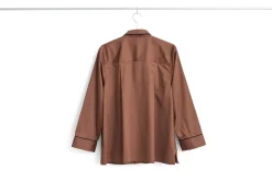 Outlet HAY Outline Pyjamasskjorte, , S/M Milk Chocolate