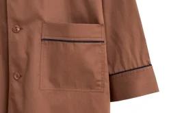Outlet HAY Outline Pyjamasskjorte, , S/M Milk Chocolate