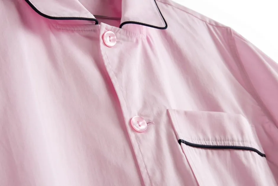 Discount HAY Outline Pyjamasskjorte, , S/M Soft Pink