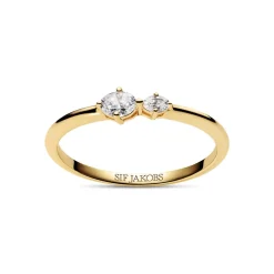 Sif Jakobs Jewellery Ovale Due Ring, , 54*Dame Ringe