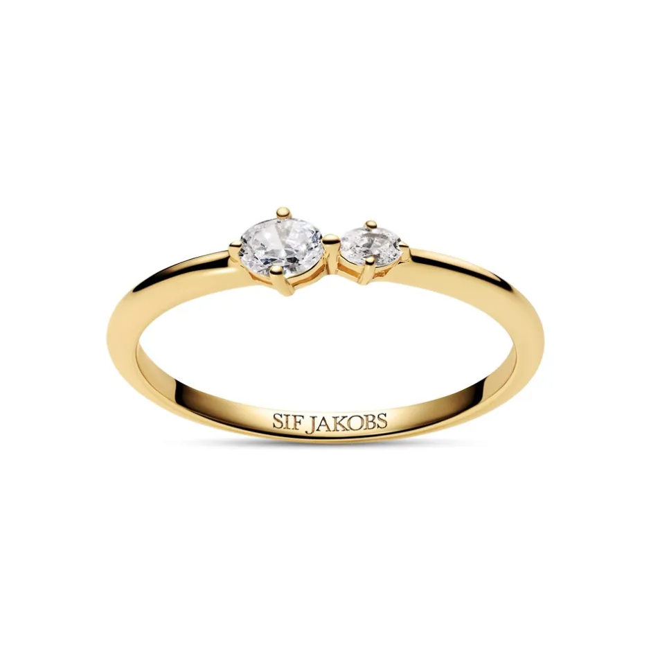 Sif Jakobs Jewellery Ovale Due Ring, , 54*Dame Ringe