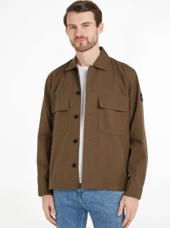 Discount Calvin Klein Overskjorte, , L Teak