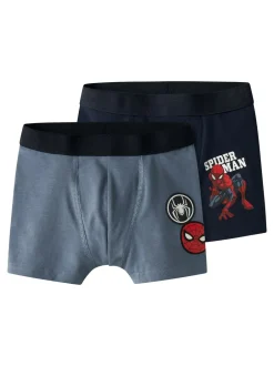 Name It Ovile Spiderman 2-pak Boxershorts, , 122-128 cm*Børn Undertøj & Nattøj