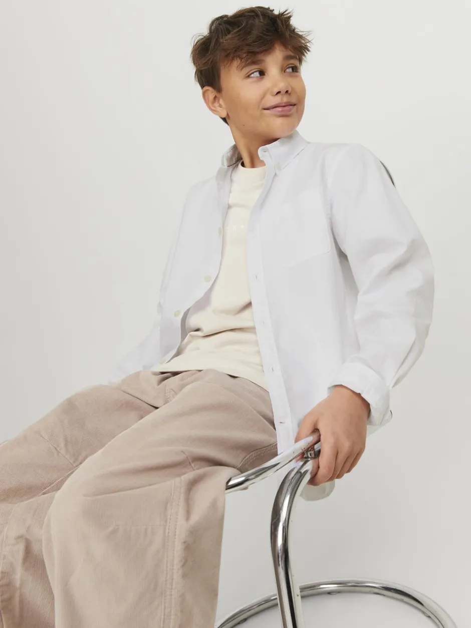 Jack & Jones Junior Oxford Skjorte, , 128 cm*Børn Skjorter