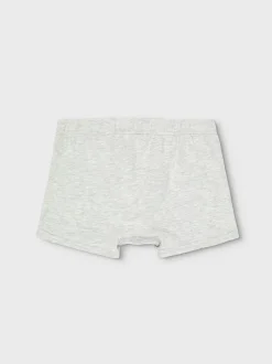 Hot Name It 3-pak Boxershorts, , 146-152 cm Grey Melange/Dark Sapphire