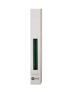 Discount Kunstindustrien 4-pak Hånddyppede Stearinlys, Forest Green