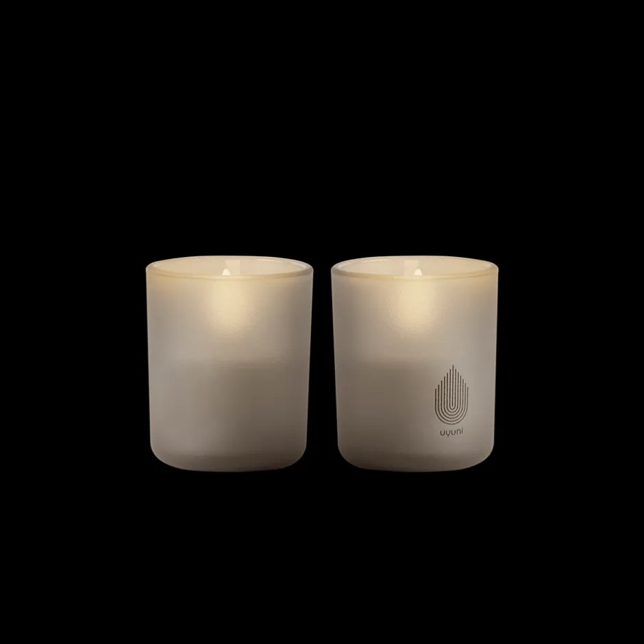Uyuni 2-pak LED Glaslys,* Lysestager & Lys|Led Lys