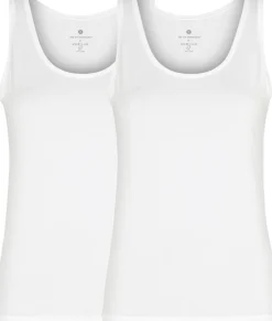 Clearance JBS 2-pak Singlet Top, , S White