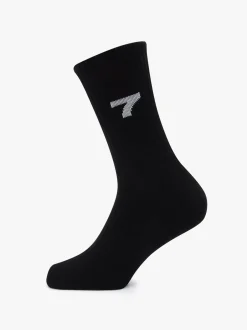 New 7 DAYS Active 2-pak Sokker, , 43-46 Black