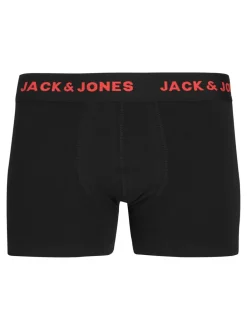 Online Jack & Jones Junior 7-pak Trunks, , 128 cm Black
