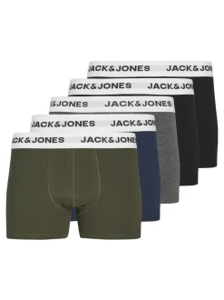 Jack & Jones Junior 5-pak Trunks, , 164 cm*Børn Undertøj & Nattøj