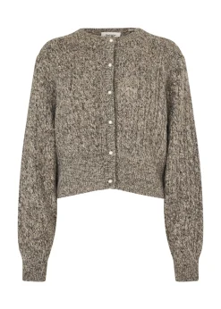 Discount Modström PammieMD Cardigan, , XS Brown Speckle Melange