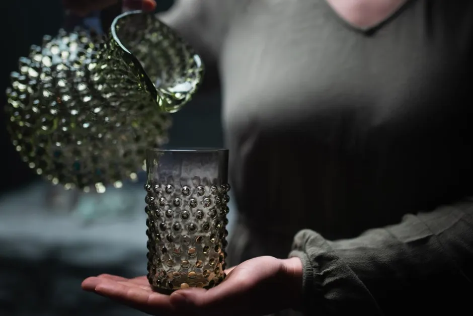 Anna von Lipa Paris Hobnail Kande, , 2 L* Kander & Karafler