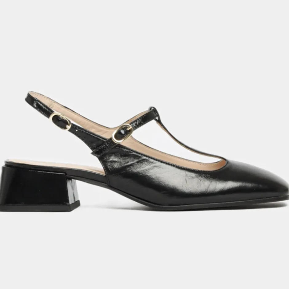 Bukela Paris Slingback Højhælede Sko, , 37*Dame Højhælede Sko